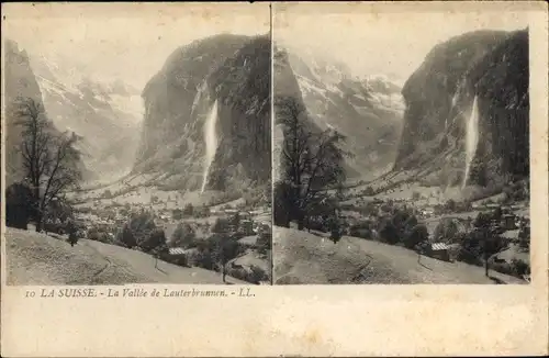 Stereo Ak Lauterbrunnen Kanton Bern, La Vallee