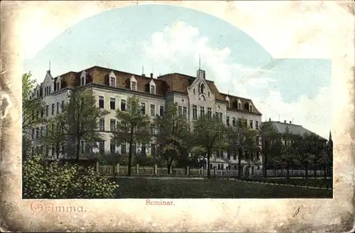 Ak Grimma in Sachsen, Seminar