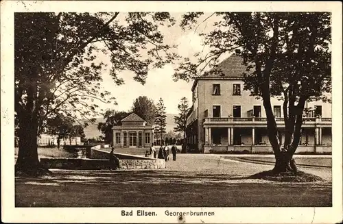 Ak Bad Eilsen Niedersachsen, Georgenbrunnen