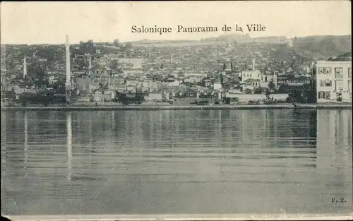 Ak Saloniki Thessaloniki Griechenland, Panorama