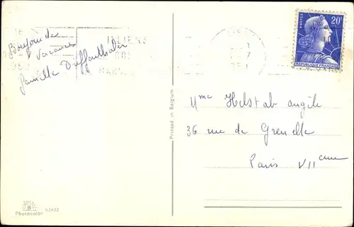 Ak Zwei Katzenbabys, Korb, Portrait