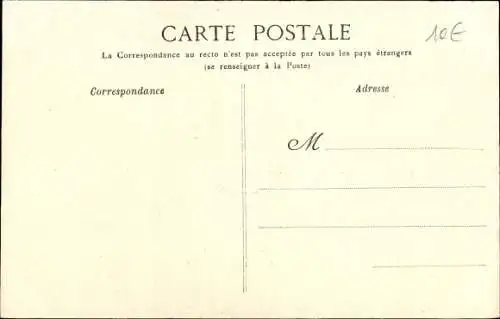 Ak Wald von Fontainebleau Seine et Marne, Jagd, La Curee, Hunde