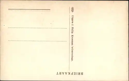 Ak Komponist Julius Röntgen, Portrait