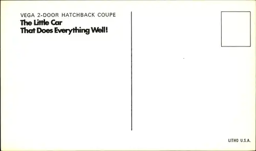 Ak Auto, Chevrolet, Vega Hatchback Coupe