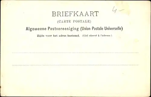 Künstler Ak Java Indonesien, Staljongen met paard