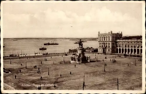 Ak Lisboa Lissabon Portugal, Praca do Comercio