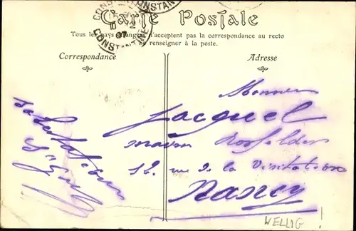 Ak Constantine, Algerien, Die El-Kantara-Brücke