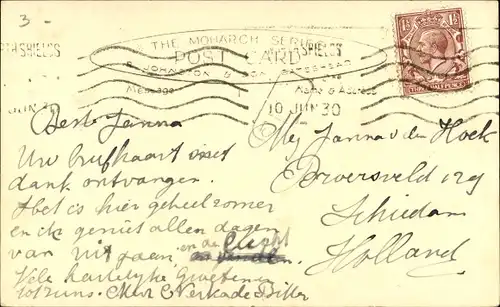 Ak Whitley Bay North East, Promenade, Hotel