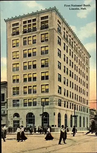 Ak Lincoln Nebraska USA, First National Bank