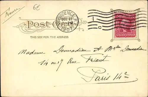 Ak Rhode Island USA, Van Winkle Gates, Brown University Providence