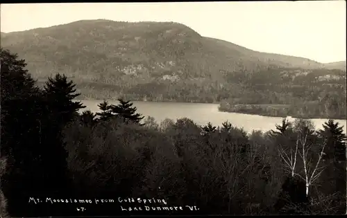 Ak Vermont, Blick auf den See
