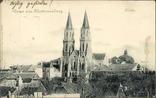 Ak Klosterneuburg in Niederösterreich, Kirche