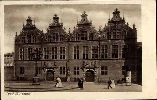 Ak Gdańsk Danzig, Zeughaus