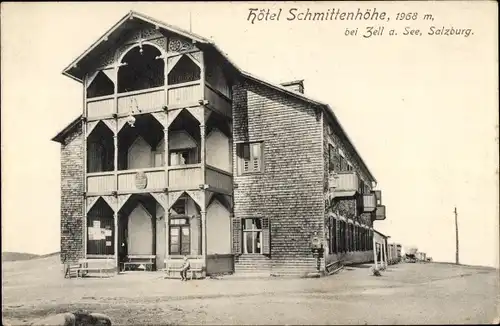 Ak Zell am See in Salzburg, Hotel Schmittenhöhe