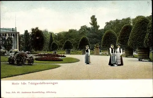 Ak Göteborg Schweden, Trädgårdsföreningen