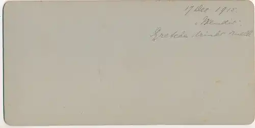 Stereo Foto Mutter mit Baby, 17 Dezember 1915