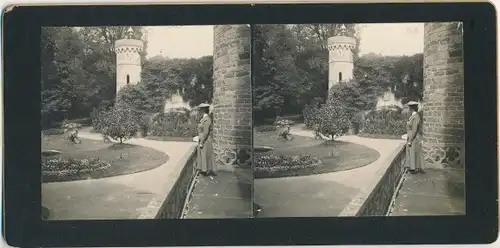 Stereo Foto Saint Point Saône et Loire, Chateau de Lamartine