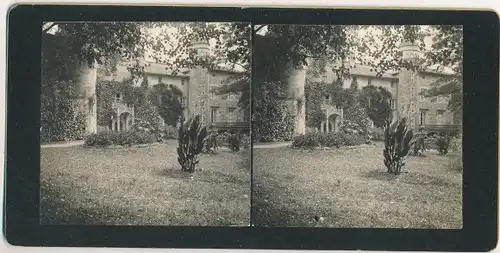 Stereo Foto Saint Point Saône et Loire, Chateau de Lamartine