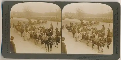 Stereo Foto Washington DC, Großadmiral Prinz Albert Wilhelm Heinrich von Preußen, Kapitol