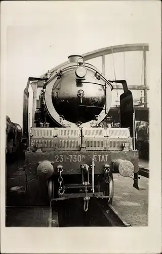 Foto Französische Eisenbahn, Etat, Dampflok Nr. 231-730