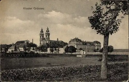 Ak Krzeszów Kamienna Góra Grüssau Schlesien, Kloster