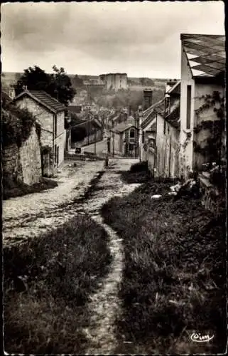 Ak La Ferté Milon Aisne, Panoramablick, Rue des Galets