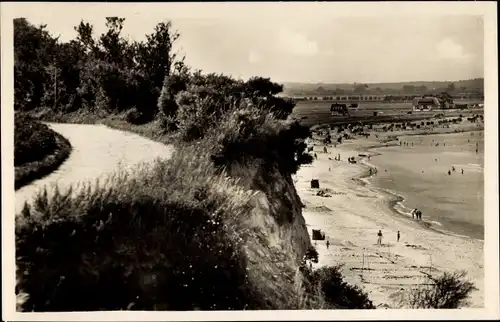 Ak Hohwacht an der Ostsee, Strand, Steilküste