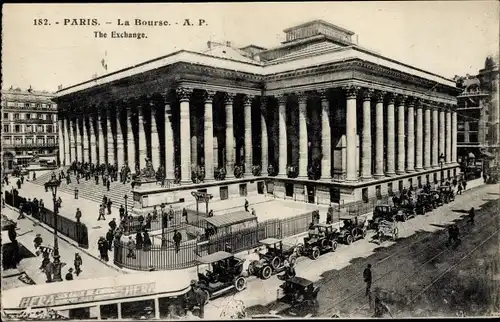 Ak Paris II Bourse, Börse