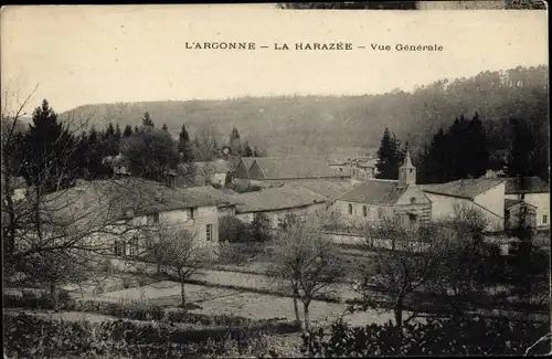 Ak La Harazée Vienne le Château Marne, Gesamtansicht