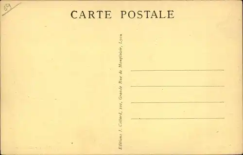 Ak Lyon Rhône, Kathedrale Saint-Jean