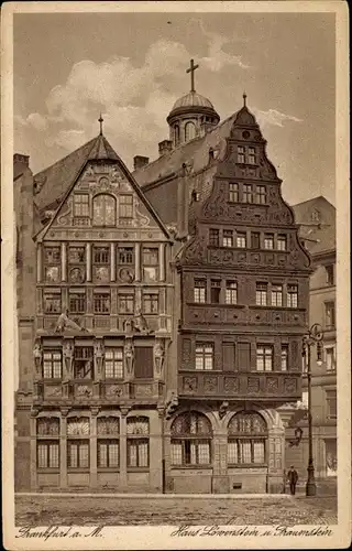 Ak Frankfurt am Main, Haus Löwenstein, Frauenstein