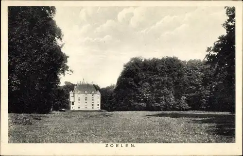 Ak Zoelen Gelderland, Schloss