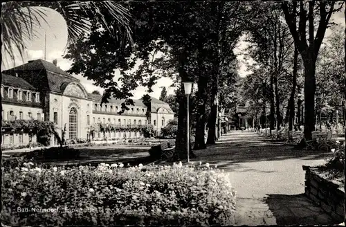 Ak Bad Nenndorf an der Weser, Esplanade