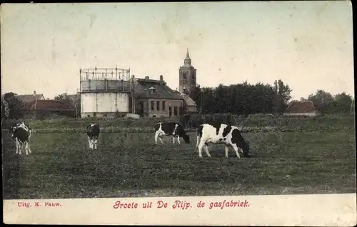 Ak De Rijp De Ryp Nordholland Niederlande, De Gasfabriek