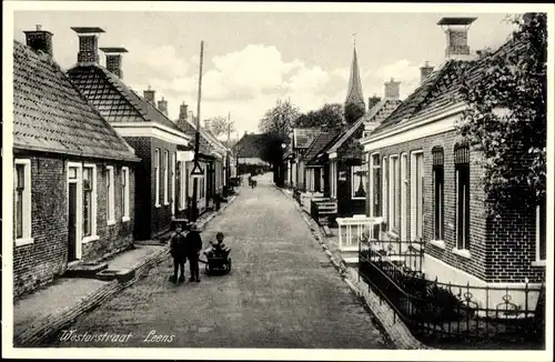 Ak Leens Groningen, Westerstraat