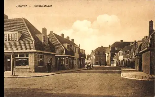 Ak Utrecht Niederlande, Amstelstraat