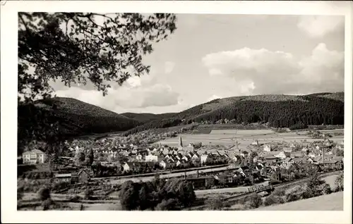 Foto Ak Bad Laasphe in Westfalen, Panorama