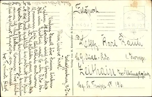 Ak Aschaffenburg in Unterfranken, Bahnhof, Post