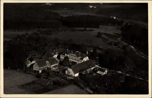 Ak Kressbach Kreßbach Weilheim Tübingen am Neckar, Fliegeraufnahme