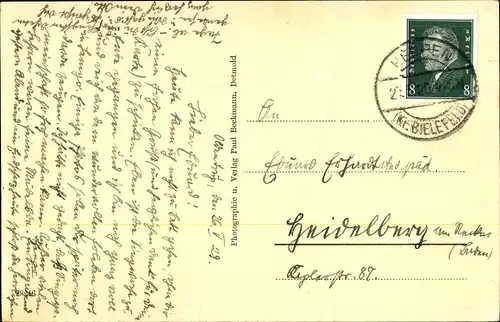 Ak Lemgo in Lippe, Papenstraße