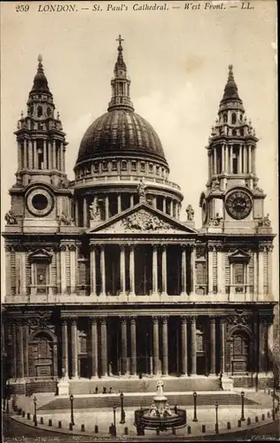 AK London City England, St. Paul's Cathedral