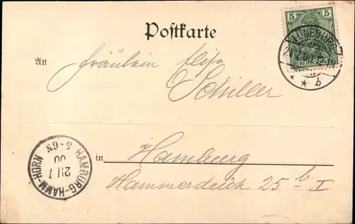 Ak Lüneburg, Am Sande, Johanniskirche