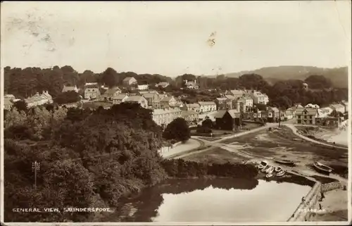 Ak Saundersfoot Wales, General View