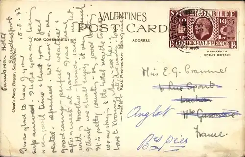 Ak Saundersfoot Wales, General View