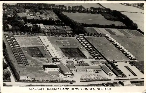 Ak Hemsby on Sea Norfolk England, Seacroft Holiday Camp