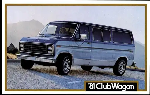 Ak Auto, 1981 Ford Club Wagons