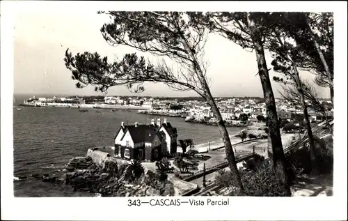 Ak Cascaes Cascais Portugal, Teilansicht