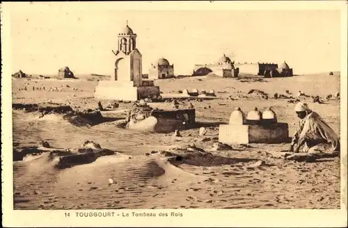 Ak Touggourt Algerian, Das Grab der Könige