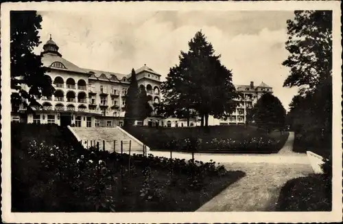 Ak Lázně Jeseník Bad Gräfenberg Frývaldov Freiwaldau Reg. Olmütz, Prießnitz Sanatorium