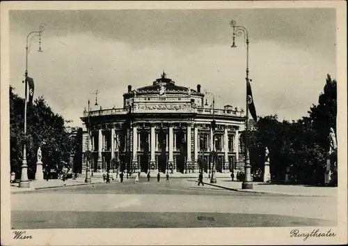 Ak Wien 1 Innere Stadt, Burgtheater